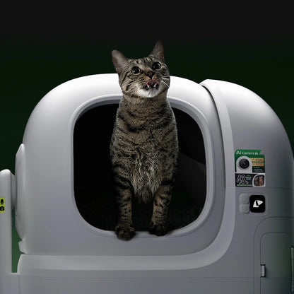 PET KIT PUROBOT MAX PRO 2.0 AI-Camera Self-Cleaning Cat Litter Box